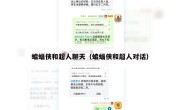 蝙蝠侠和超人聊天（蝙蝠侠和超人对话）