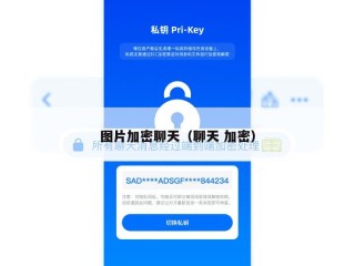 图片加密聊天（聊天 加密）