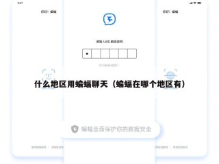 什么地区用蝙蝠聊天（蝙蝠在哪个地区有）