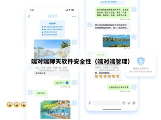 端对端聊天软件安全性（端对端管理）