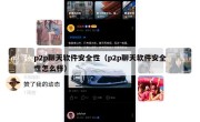 p2p聊天软件安全性（p2p聊天软件安全性怎么样）