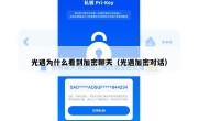 光遇为什么看到加密聊天（光遇加密对话）