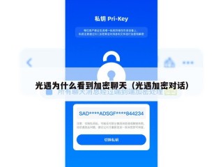 光遇为什么看到加密聊天（光遇加密对话）