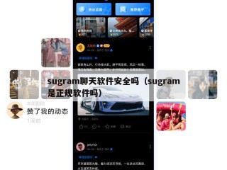 sugram聊天软件安全吗（sugram是正规软件吗）