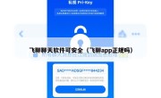飞聊聊天软件可安全（飞聊app正规吗）