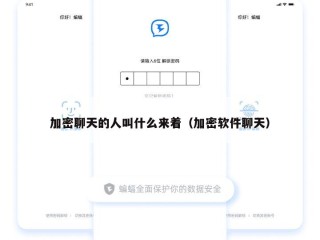 加密聊天的人叫什么来着（加密软件聊天）
