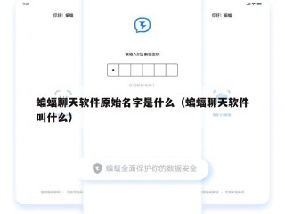 蝙蝠聊天软件原始名字是什么（蝙蝠聊天软件叫什么）
