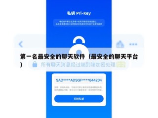 第一名最安全的聊天软件（最安全的聊天平台）