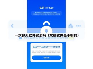 一欢聊天软件安全吗（欢聊软件是干嘛的）