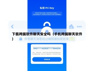下载跨国软件聊天安全吗（手机跨国聊天软件）