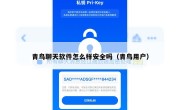 青鸟聊天软件怎么样安全吗（青鸟用户）