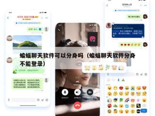 蝙蝠聊天软件可以分身吗（蝙蝠聊天软件分身不能登录）