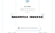 蝙蝠加密聊天玩法（蝙蝠加密消息）