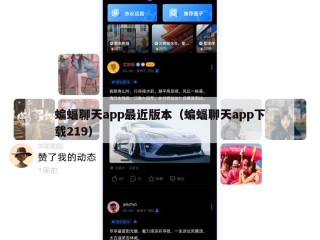 蝙蝠聊天app最近版本（蝙蝠聊天app下载219）