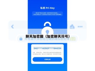 聊天加密图（加密聊天符号）