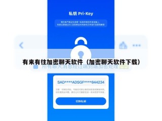 有来有往加密聊天软件（加密聊天软件下载）