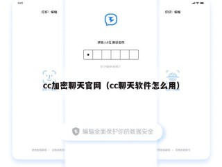cc加密聊天官网（cc聊天软件怎么用）