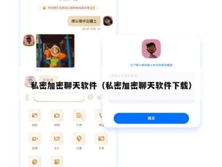 私密加密聊天软件（私密加密聊天软件下载）