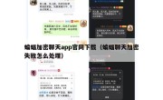 蝙蝠加密聊天app官网下载（蝙蝠聊天加密失败怎么处理）