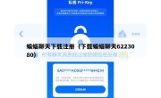 蝙蝠聊天下载注册（下载蝙蝠聊天6223080）