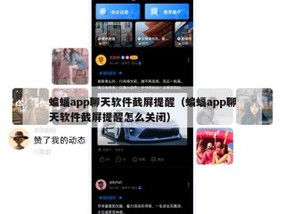 蝙蝠app聊天软件截屏提醒（蝙蝠app聊天软件截屏提醒怎么关闭）
