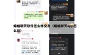 蝙蝠聊天软件怎么样交友（蝙蝠聊天app怎么玩）