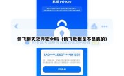 信飞聊天软件安全吗（信飞数据是不是真的）
