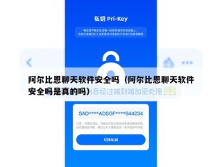 阿尔比恩聊天软件安全吗（阿尔比恩聊天软件安全吗是真的吗）