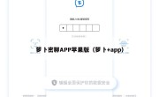 萝卜密聊APP苹果版（萝卜+app）