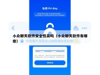 小众聊天软件安全性高吗（小众聊天软件有哪些）