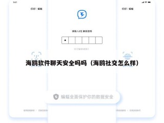 海鸥软件聊天安全吗吗（海鸥社交怎么样）