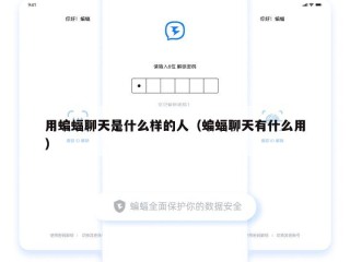 用蝙蝠聊天是什么样的人（蝙蝠聊天有什么用）