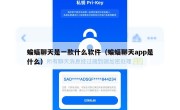 蝙蝠聊天是一款什么软件（蝙蝠聊天app是什么）