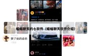 蝙蝠聊天的小软件（蝙蝠聊天软件介绍）