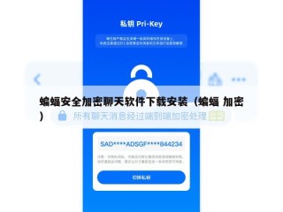 蝙蝠安全加密聊天软件下载安装（蝙蝠 加密）