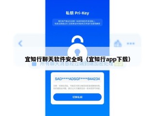 宜知行聊天软件安全吗（宜知行app下载）