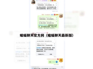 蝙蝠聊天官方网（蝙蝠聊天最新版）