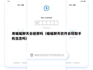 用蝙蝠聊天会窥屏吗（蝙蝠聊天软件会窃取手机信息吗）