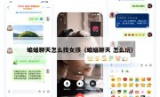 蝙蝠聊天怎么找女孩（蝙蝠聊天 怎么玩）