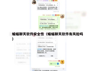 蝙蝠聊天软件安全性（蝙蝠聊天软件有风险吗）