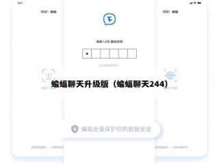 蝙蝠聊天升级版（蝙蝠聊天244）