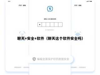 聊天+安全+软件（聊天这个软件安全吗）