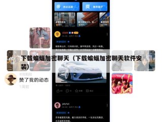 下载蝙蝠加密聊天（下载蝙蝠加密聊天软件安装）