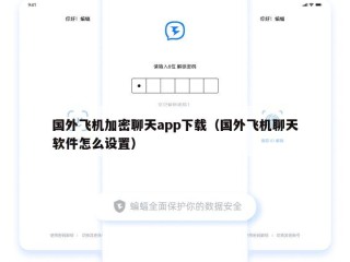 国外飞机加密聊天app下载（国外飞机聊天软件怎么设置）