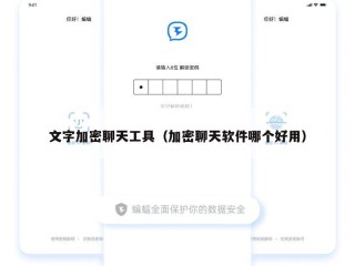 文字加密聊天工具（加密聊天软件哪个好用）