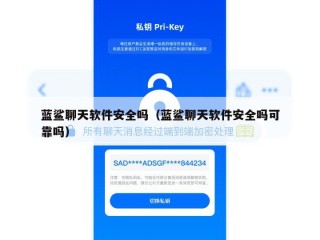 蓝鲨聊天软件安全吗（蓝鲨聊天软件安全吗可靠吗）