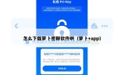 怎么下载萝卜密聊软件啊（萝卜+app）
