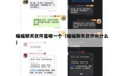 蝙蝠聊天软件是哪一个（蝙蝠聊天软件叫什么）