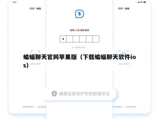 蝙蝠聊天官网苹果版（下载蝙蝠聊天软件ios）