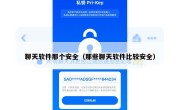 聊天软件那个安全（那些聊天软件比较安全）